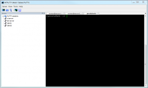 MTPuTTY - Multi-tabbed Putty interface