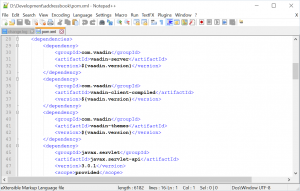 Notepad++ source code and text editor
